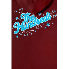 The Hundreds Pop Slant Pullover burgundy