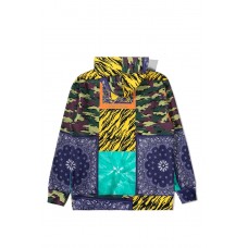 The Hundreds Mixed Media Pullover multicolor