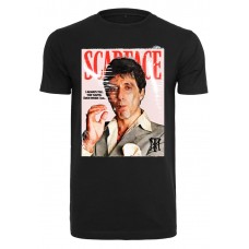 Urban Classics Scarface Magazine Cover Tee black