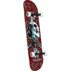 Complete Powell Peralta Skull & Sword Burgundy 7.5