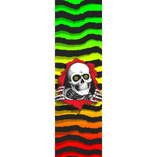 Powell Peralta Grip Tape Sheet 9 x 33 Ripper Fade (White)