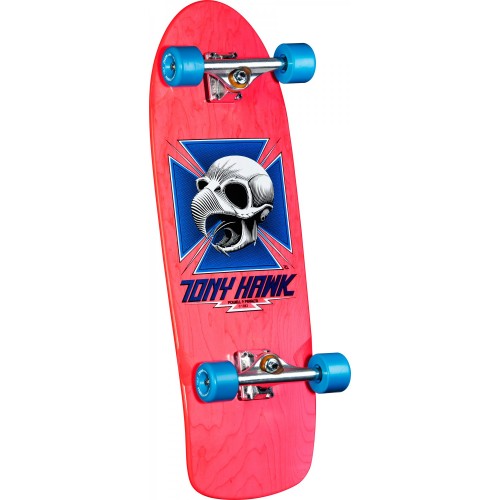 Bones Brigade® Tony Hawk Skull Reissue Deck Complete Skateboard Pink