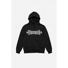 Wasted Paris London Cross Hoodie black