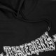 Wasted Paris London Cross Hoodie black