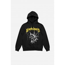 Wasted Paris Spike Hoodie black