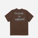 Wasted Paris Too Young Tee slate brown