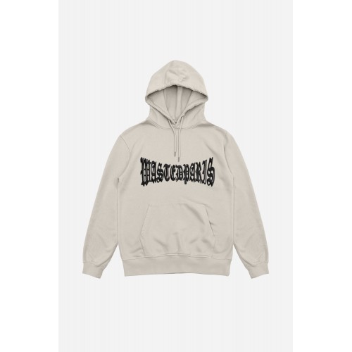 Wasted Paris London Cross Hoodie Sand