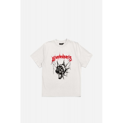 Wasted Paris Spike tee white