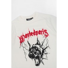 Wasted Paris Spike tee white