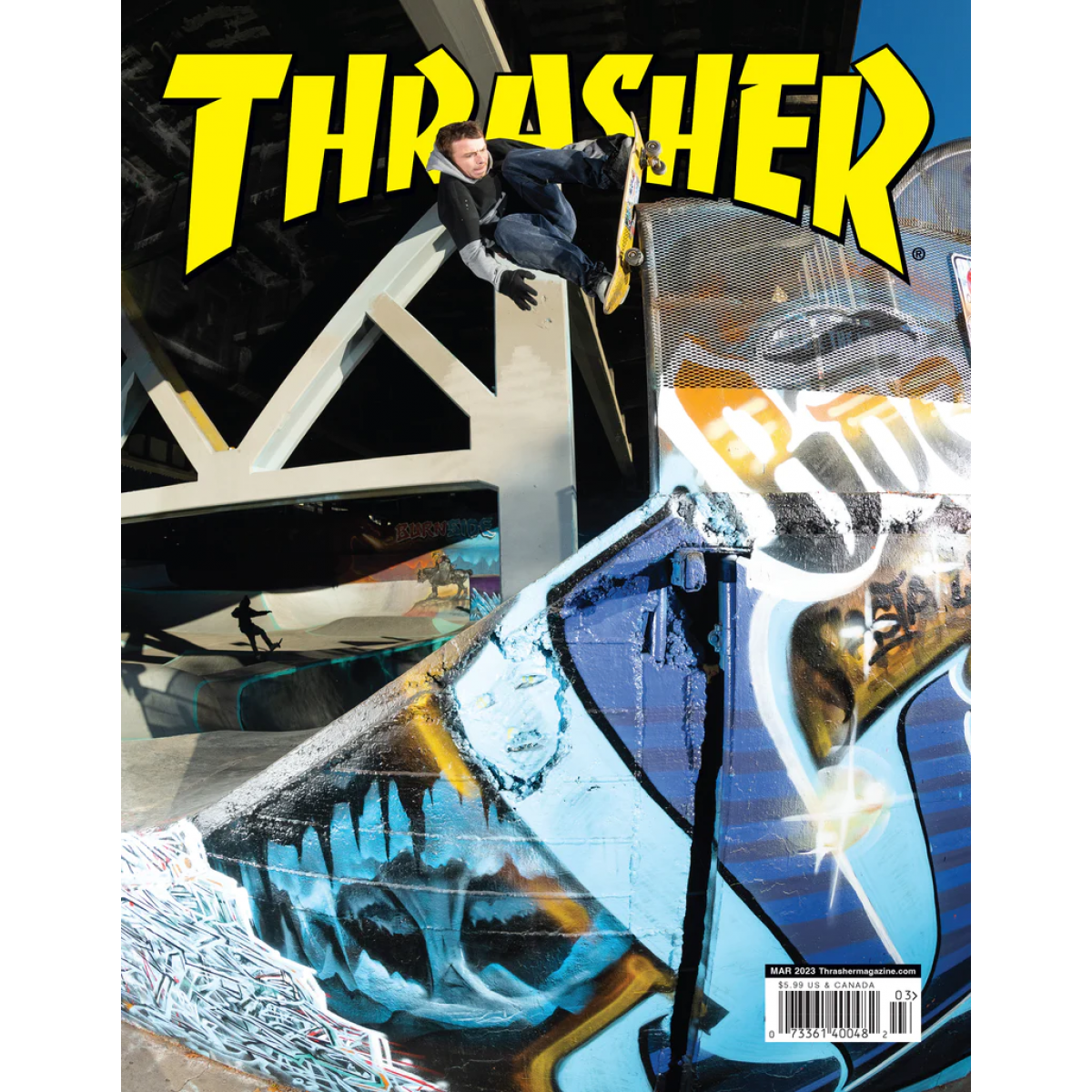 Thrasher Magazine March 2023 Ambassadors.eu