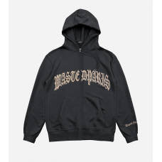 Zip hoodie Wasted Paris Kingdom charcoal