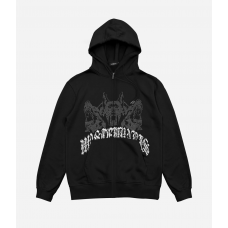 Zip Hoodie Wasted Paris Guardian Black