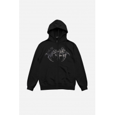 Zip Hoodie Wasted paris Ashes Black 