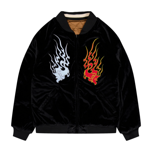 Jacket HUF Destructive Skajyan Black