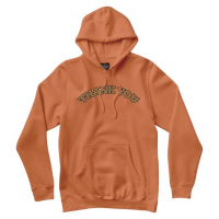 Hoodie Thank you Roll Up Orange