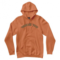 Hoodie Thank you Roll Up Orange