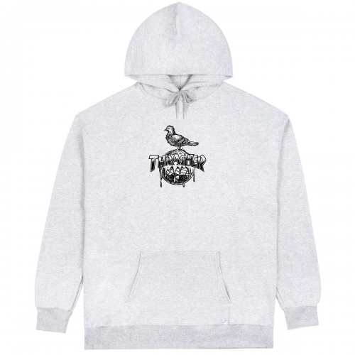 Hoodie Thrasher x Antihero Cover the Earth Grey