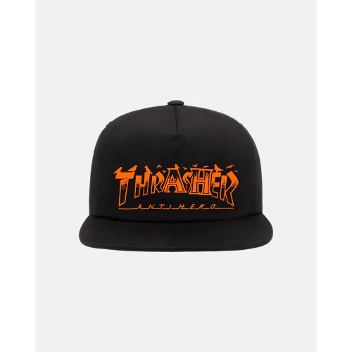 Snapback Thrasher x Antihero Pigeon Mag Black