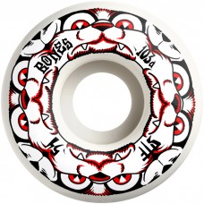 Kolečka BONES WHEELS STF Skateboard Wheels 4 DOG NIGHT - 54mm V4 Wide 103A 4pk White